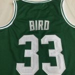 Maillot de Basket #33 Bird Celtics 1985-86 Vert